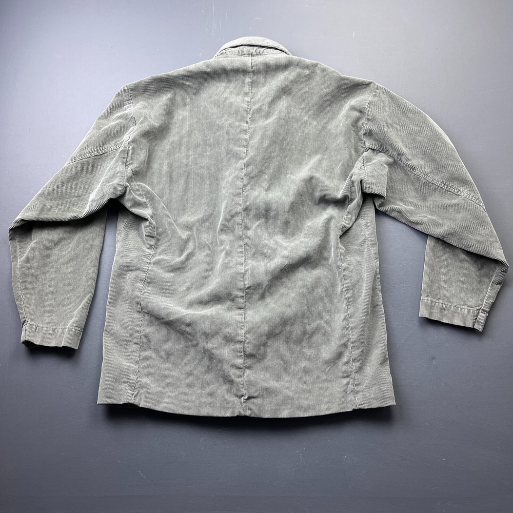 NSF Corduroy Blazer Jacket Women's Small Gray Relaxed Classic Western Casual Y2K - Picture 10 of 14